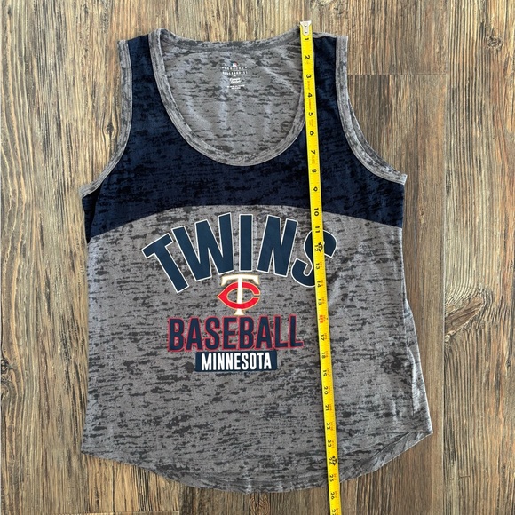 Genuine Merchandise Campus Life Minnesota MN Twins MLB Baseball Tank Top Large - Picture 4 of 7